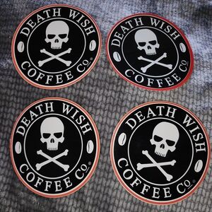 Death Wish Coffee Co. Stickers